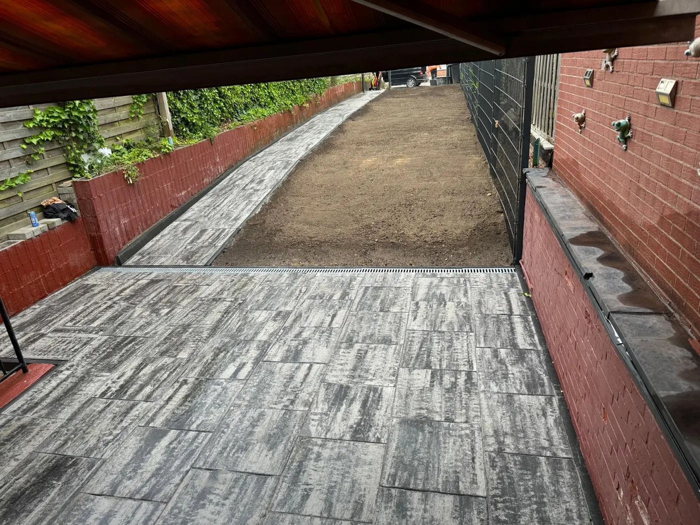 Grundstücksentwässerung & Drainage – Referenzfoto aus einem ausgeführten Projekt