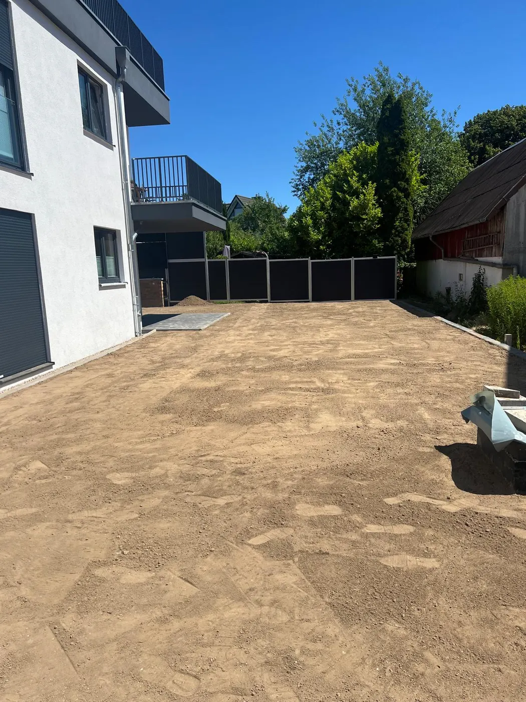 Hof pflastern – Referenzfoto aus einem ausgeführten Projekt
